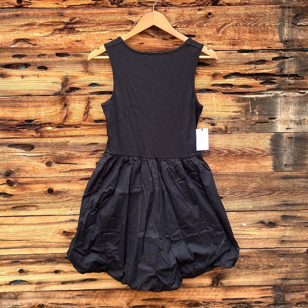 LEITH | NWT Elegant Black Sleeveless Dress M
